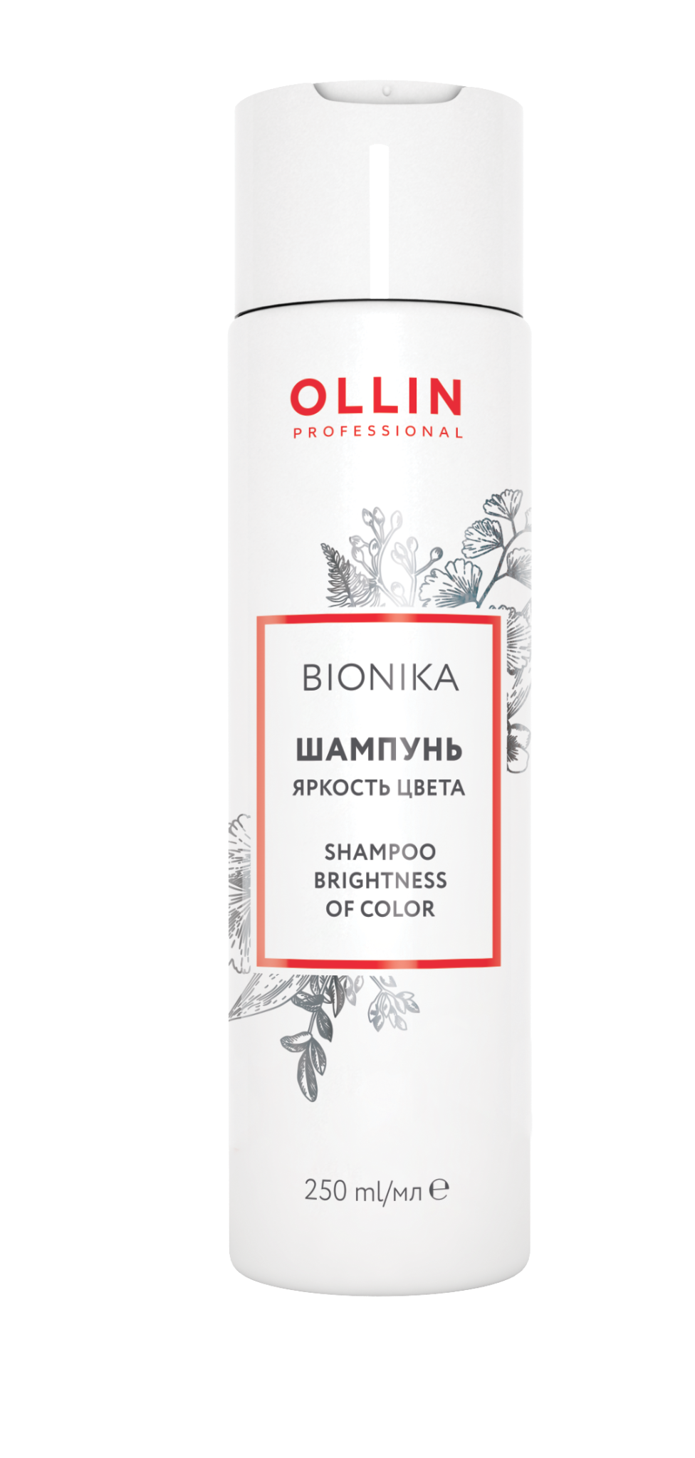 OLLIN Bionika Šampūnas dažytiems plaukams | Spalvos ryškumas 250 ml