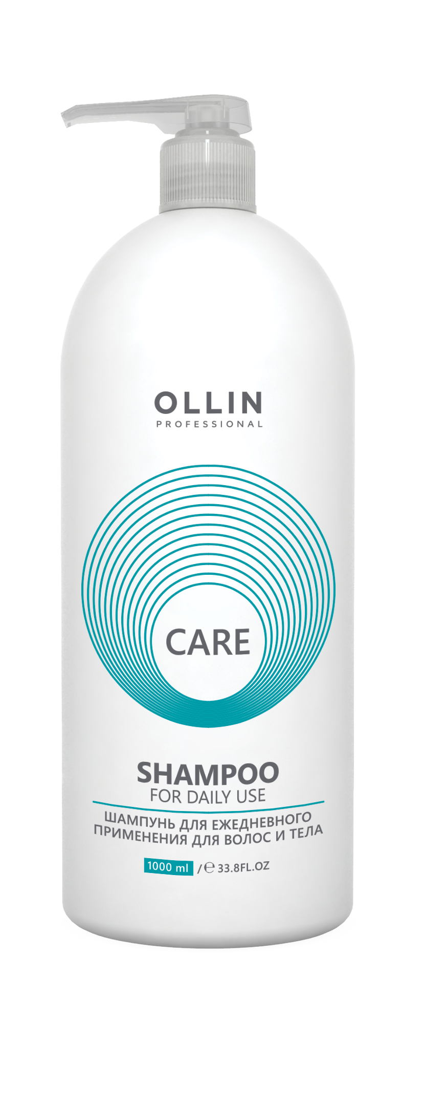 OLLIN Care kasdienio naudojimo šampūnas kūnui ir plaukams 1000 ml