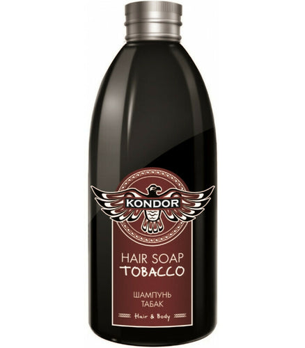KONDOR Hair&Body shampoo TABACCO  ŠAMPŪNAS ТАBAKAS 300ml