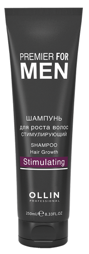 OLLIN PREMIER FOR MEN Plaukų augimo šampūnas, stimuliuojantis 250ml