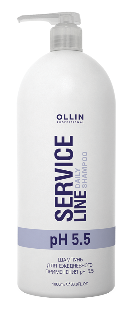 OLLIN SERVICE LINE Kasdienis šampūnas pH 5.5 1000 ml